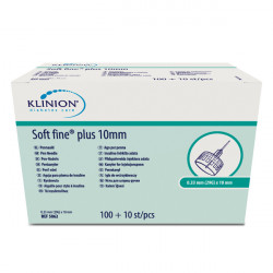 Klinion® soft fine® plus (29G), 10 mm - Pennadeln