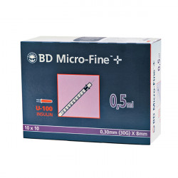 BD Micro-Fine™+ 0.5/8 - Siringhe