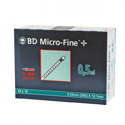 BD Micro-Fine™+ 0.5/12,7 - Spritzen