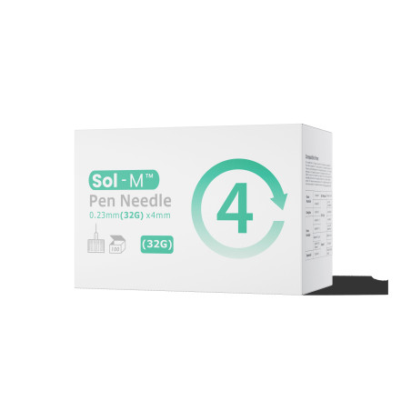 SOL-M Pen Nadel 0.23mm (32G) x 4mm