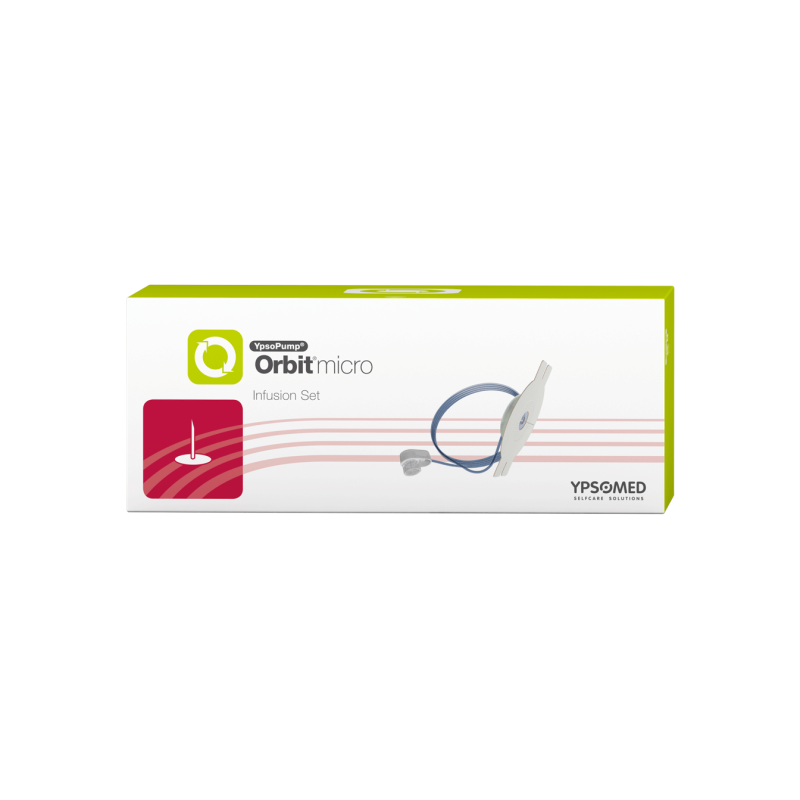 Infusionsset 8,5 mm / 60 cm (24”) mylife™ YpsoPump Orbitmicro2 , 8,5 mm / 60 cm (24")