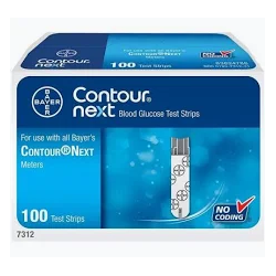 CONTOUR®NEXT Bandelettes réactives 100 pièces