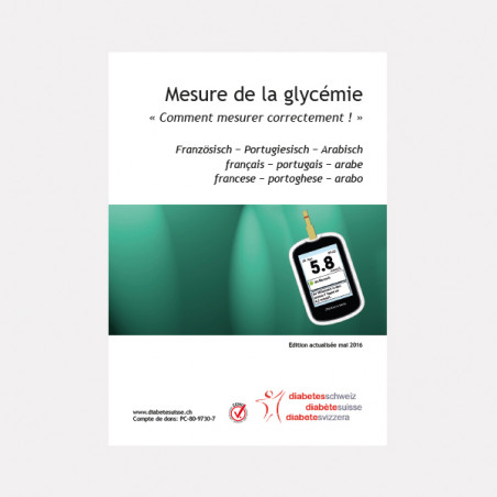 Mesure de la glycémie Mesure de la glycémie