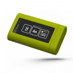 mylife YpsoPump Cover in silicone verde con clip