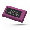 mylife YpsoPump Cover in silicone rosa con clip