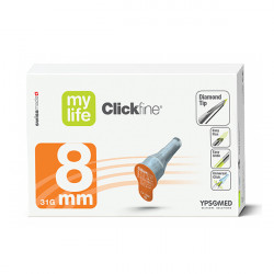 mylife™ Clickfine® (31G), 8 mm - Pennadeln