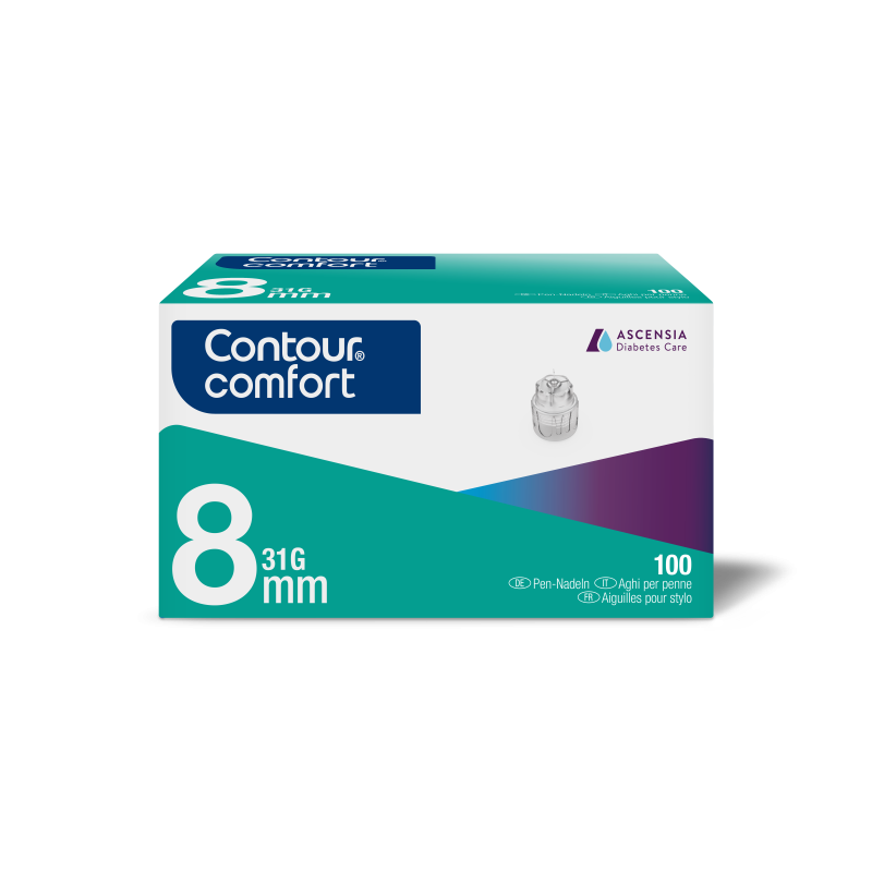 CONTOUR®COMFORT Pen-Nadeln, 8mm, 31G (100 Stk.)