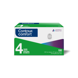 CONTOUR®COMFORT aiguilles pour stylos, 4mm, 32G (100 pcs)
