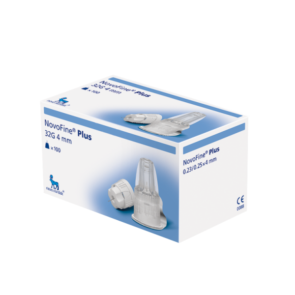 NovoFine® Plus 32G 4mm - cannula per penna (ex ago per penna)