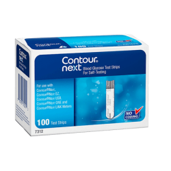 CONTOUR®NEXT Bandelettes réactives 100 pièces