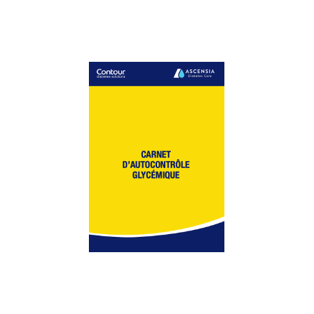 carnet d'autoconrôle glycémique