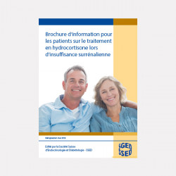 Brochure d‘information pour les patients sur le traitement en hydrocortisone lors d‘insuffisance surrénalienne