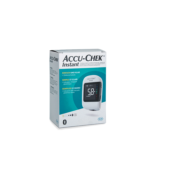 ACCU-CHEK Instant Glucomètre mmol/l | 10 Tests Rapides