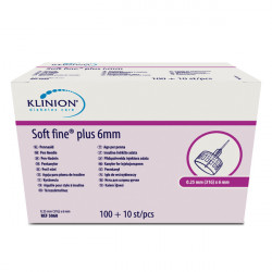 Klinion® soft fine® (31G), 6 mm - aiguilles pour stylos