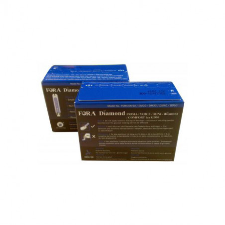 Fora Diamond - bandelettes 100 pces Fora Diamond - bandelettes 100 pces