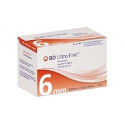 BD Ultra-Fine™+ 31 G, 6 mm - aiguilles pour stylos