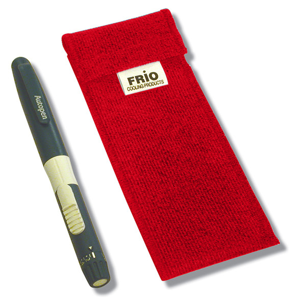 Frío Einzeltasche blau, 6.5 x 18 cm